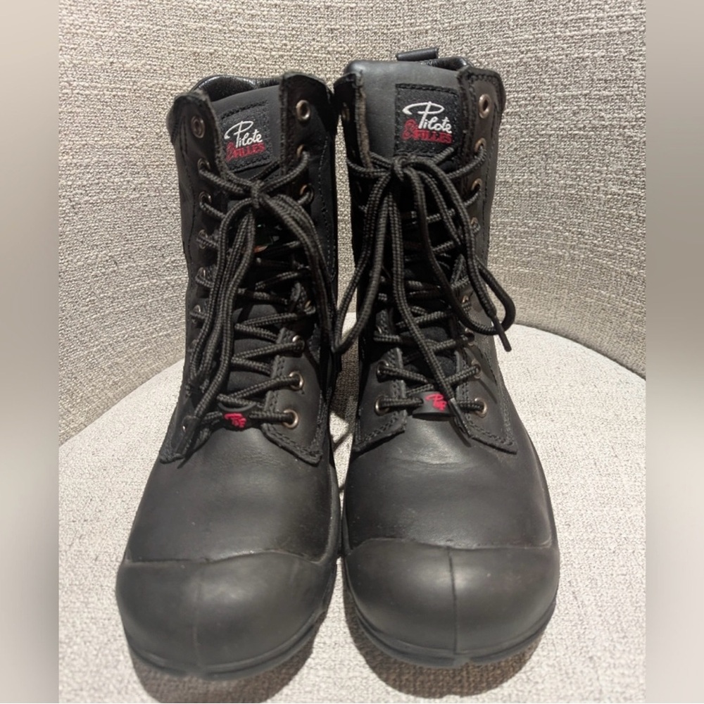 Women Steel Toe Boots CSA Size 8.5